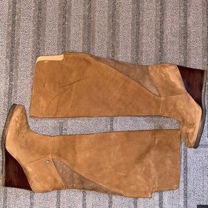UGG Ravenna wedge boots cuffable in honey size 9
